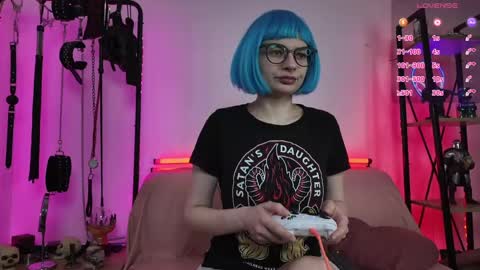 Snapshot of cyberxgoddess_ chatting on June 6, 2026, 9:58 am Lily Goddess online show from June 6, 2026, 9:58 am