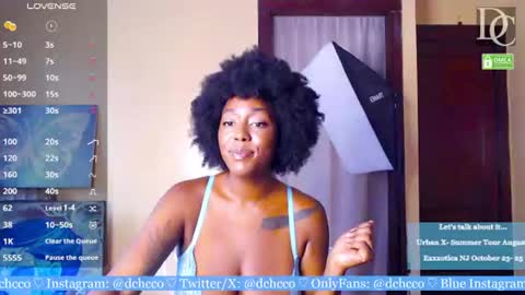 Snapshot of dchcco chatting on July 6, 2026, 7:16 pm Duchess Coco - Coco Puffs online show from July 6, 2026, 7:16 pm