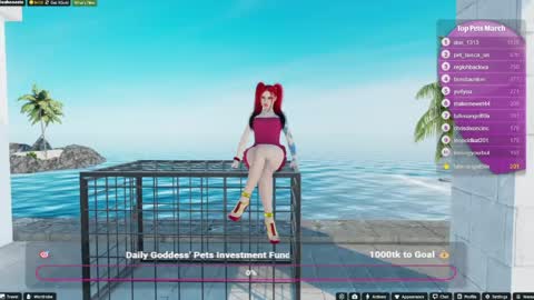 The Goddess online show from March 23, 2026, 8:07 am