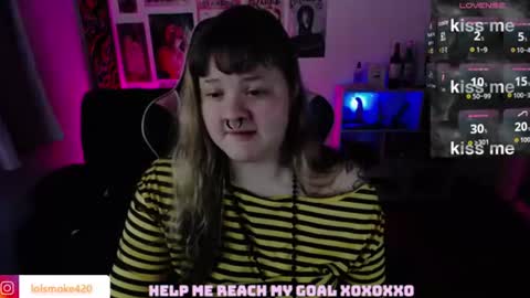 Snapshot of destroyall420 chatting on July 2, 2026, 4:35 pm Lola Bdsm and fries online show from July 2, 2026, 4:35 pm