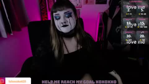 Snapshot of destroyall420 chatting on July 17, 2026, 4:56 pm Lola Bdsm and fries online show from July 17, 2026, 4:56 pm