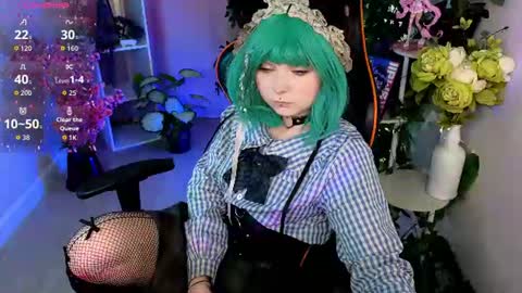 Snapshot of draculaura_ chatting on July 12, 2026, 11:01 am Draculaura online show from July 12, 2026, 11:01 am