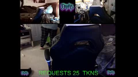 Drake D Vamp aka Drake DarkRose online show from February 27, 2025, 2:53 am