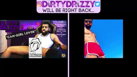 Snapshot of drizzys_room chatting on October 12, 2025, 3:44 pm DirtyDrizzy online show from October 12, 2025, 3:44 pm
