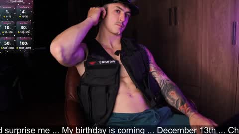 Snapshot of duke_j chatting on December 6, 2024, 2:35 am DUKE J              online show from December 6, 2024, 2:35 am