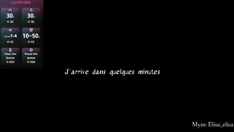 Elisa online show from April 6, 2026, 6:20 pm