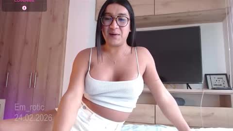 Emilia  online show from February 24, 2026, 7:12 pm