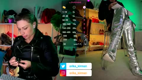 Erika      online show from January 9, 2026, 2:31 pm