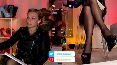 Snapshot of erika_kirman chatting on May 15, 2026, 10:11 am Erika online show from May 15, 2026, 10:11 am