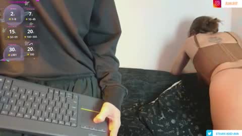 Snapshot of ethan_and_ava chatting on February 21, 2026, 2:45 am ethan and ava online show from February 21, 2026, 2:45 am