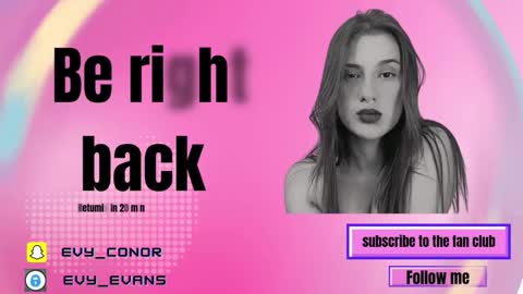 Evy conor online show from February 6, 2026, 8:51 am