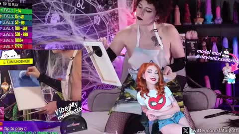  Lily  Waifu  online show from October 4, 2025, 1:36 am