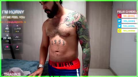 Felix Candela  online show from February 23, 2026, 5:05 am