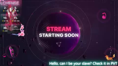 Snapshot of foxy_pet2 chatting on July 24, 2026, 10:41 pm my name is Sofhia but you can call me any name you like Sir online show from July 24, 2026, 10:41 pm