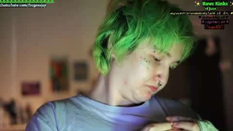 Snapshot of frogessjay chatting on June 19, 2026, 9:07 pm Jaywise Frogfoot online show from June 19, 2026, 9:07 pm