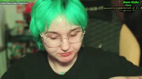 Snapshot of frogessjay chatting on July 3, 2026, 6:58 pm Jaywise Frogfoot online show from July 3, 2026, 6:58 pm