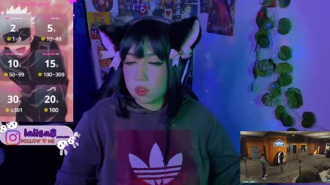 Snapshot of gloriette__ chatting on December 5, 2024, 3:59 am LALISA online show from December 5, 2024, 3:59 am