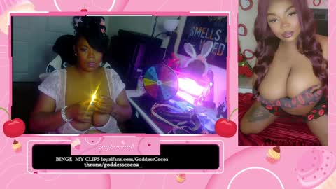 Goddess Cocoa online show from April 6, 2026, 4:46 am