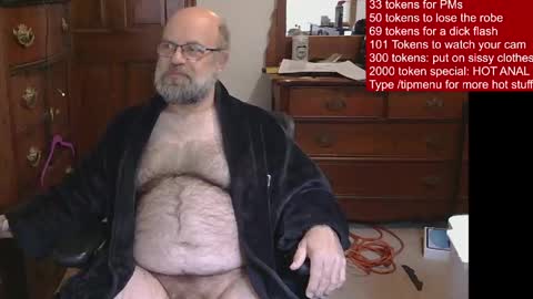 Snapshot of hairydaddybear69 chatting on June 5, 2026, 11:38 am HairyDaddyBear69 online show from June 5, 2026, 11:38 am