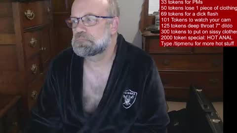 HairyDaddyBear69 online show from June 26, 2026, 10:41 am