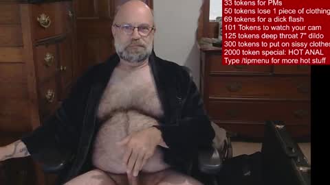 HairyDaddyBear69 online show from June 27, 2026, 11:15 am