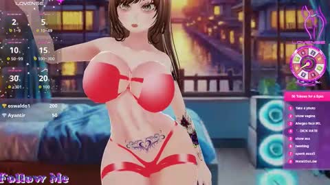 Snapshot of hanaedamgirl chatting on February 13, 2026, 11:23 pm Hanae online show from February 13, 2026, 11:23 pm