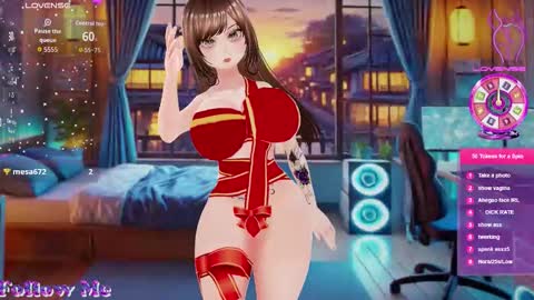 Snapshot of hanaedamgirl chatting on February 14, 2026, 5:53 pm Hanae online show from February 14, 2026, 5:53 pm