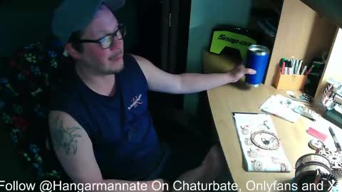 Snapshot of hangarmannate chatting on May 23, 2026, 9:30 pm Nate online show from May 23, 2026, 9:30 pm