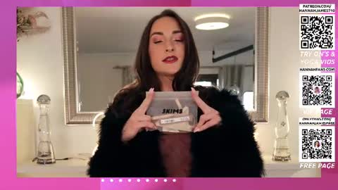 Snapshot of hannahjames710 chatting on June 13, 2026, 3:21 pm Hannah James online show from June 13, 2026, 3:21 pm