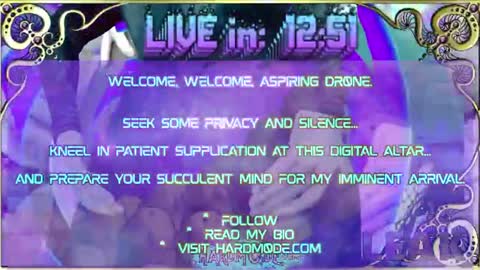 Snapshot of hardm0de chatting on July 29, 2026, 4:05 pm B0ne Daddy Bonesaw Real-Life College of Whispers Bard mindfuck brainwash hypno cerebral sensual online show from July 29, 2026, 4:05 pm
