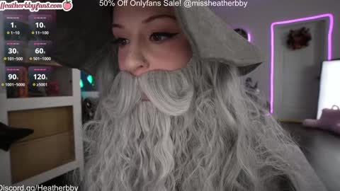 Heather online show from October 31, 2025, 10:55 pm