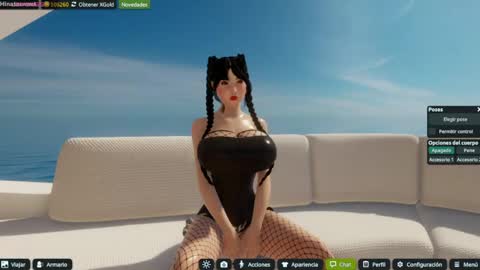 Snapshot of hinata__sweet chatting on May 19, 2026, 4:52 am Hanna online show from May 19, 2026, 4:52 am