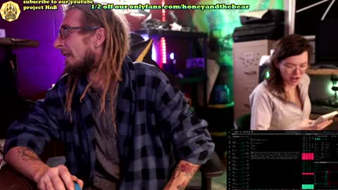 Honey and Bear online show from January 23, 2025, 4:04 pm