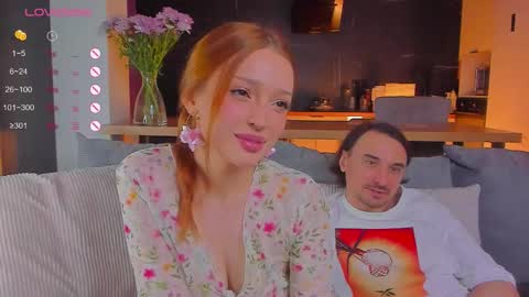 Snapshot of honeymoon1100 chatting on September 18, 2025, 3:03 pm Lily and Michael online show from September 18, 2025, 3:03 pm