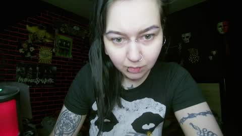 Snapshot of horror_circus chatting on April 20, 2026, 6:53 pm Messalina Horror online show from April 20, 2026, 6:53 pm