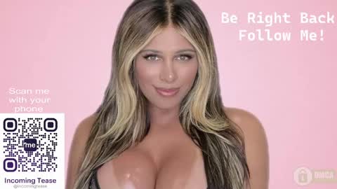 incomingtease online show from March 24, 2026, 6:57 pm