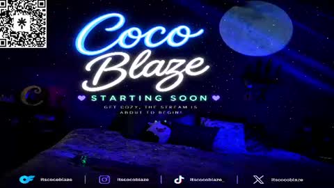 Snapshot of itscocoblaze chatting on June 18, 2026, 2:45 am CoCo Blaze online show from June 18, 2026, 2:45 am