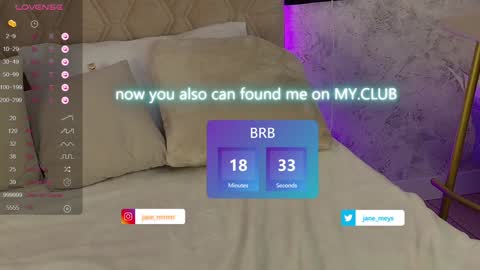 Snapshot of jane_meys chatting on January 28, 2025, 8:14 am your kitty JANE roawww online show from January 28, 2025, 8:14 am