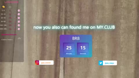 Snapshot of jane_meys chatting on March 2, 2025, 11:18 am your kitty JANE roawww online show from March 2, 2025, 11:18 am