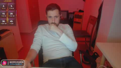 Snapshot of javierduro24 chatting on February 14, 2025, 11:42 pm javierduro24 online show from February 14, 2025, 11:42 pm