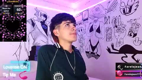 Snapshot of jeanfarelo chatting on January 12, 2026, 9:25 am Jean online show from January 12, 2026, 9:25 am