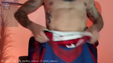 Jeff and Mugi  Independent model online show from October 16, 2025, 7:37 pm