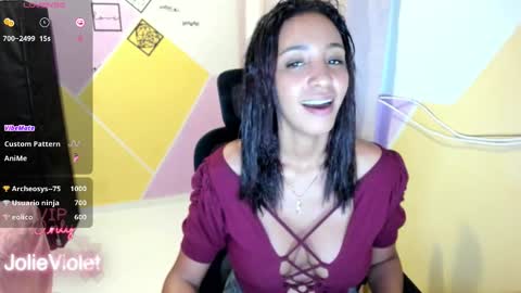 Snapshot of jolieviolet chatting on February 5, 2026, 8:57 pm JolieViolet online show from February 5, 2026, 8:57 pm