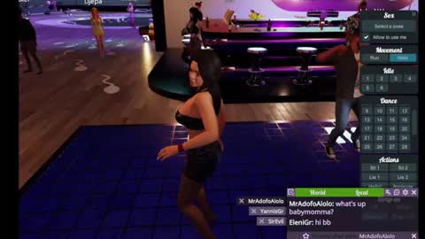 EleniGr online show from October 9, 2025, 9:57 pm