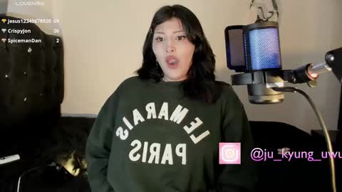 Ju Kyung online show from March 1, 2025, 10:34 am