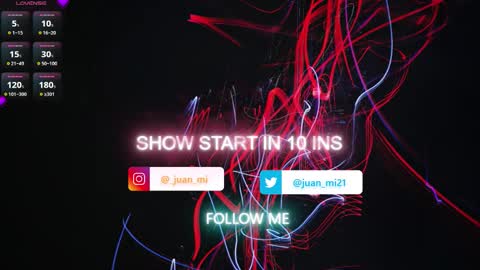 Juan Miguel online show from January 10, 2026, 7:04 pm