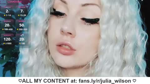 Snapshot of julia_wilson chatting on January 21, 2025, 5:41 pm ALL MY CONTENT at online show from January 21, 2025, 5:41 pm