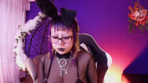 Snapshot of kuromi_purple chatting on June 1, 2026, 11:56 am Kuromi online show from June 1, 2026, 11:56 am