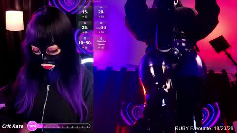 Latex Ruby online show from March 13, 2026, 2:29 am