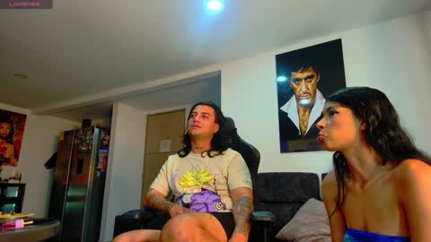 Snapshot of latin_couple77 chatting on January 30, 2025, 8:32 am Sara y Andy online show from January 30, 2025, 8:32 am